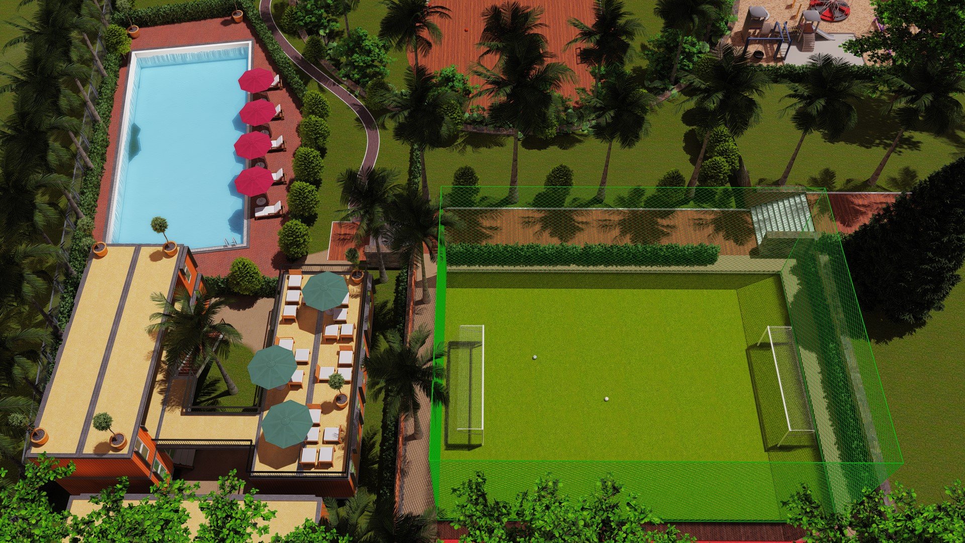 Sunset over a sage scrub landscape